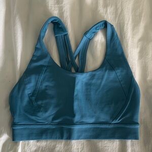 Lululemon Women's Blue Sports Bra